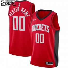 Dres Houston Rockets Prilagođeni 2020-21 Nike Icon Edition Swingman - Dječji